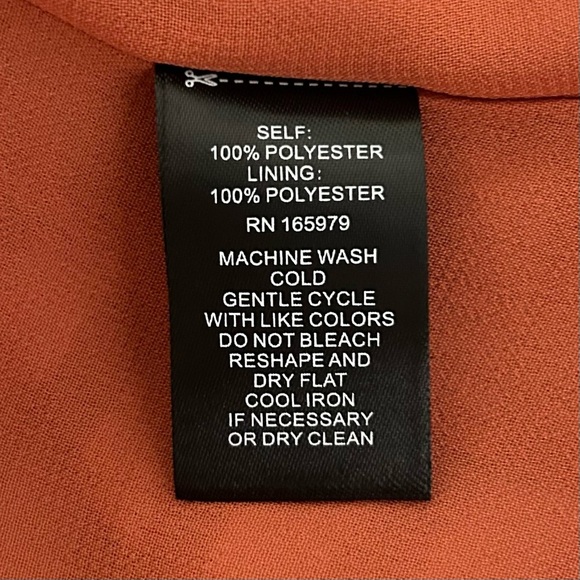 Adrienne Landau Asymmetrical Ruffled 3/4 Sleeve off shoulder flowy Blouse L - Picture 9 of 12